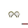 2x VW Originale Anello Di Sicurezza - N 0124082