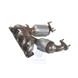 VW Originale Collettore Gas Di Scarico Con Catalizzatore - 06F253031RX