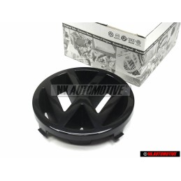 VW Originale Fronte Logo Emblema Simbolo Nero - 251853601A