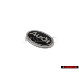 Audi Originale Lato Logo Emblema Simbolo Nero Cromo - 895853621A 01C