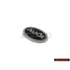 Audi Originale Lato Logo Emblema Simbolo Nero Cromo - 895853621A 01C