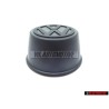 VW Originale Copriruota Nero Satinato - 321601171A 01C