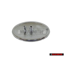 Audi Originale Lato Logo Emblema Simbolo Nero Cromo - 8D0853621B 2ZZ