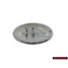 Audi Originale Lato Logo Emblema Simbolo Nero Cromo - 8D0853621B 2ZZ