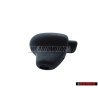 VW Originale Impugnatura Leva Cambio Nero Satinato - 357713139A 01C