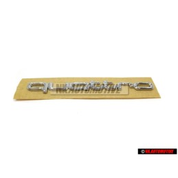 Audi Originale QUATTRO Posteriore Logo Emblema Scritta Cromo - 8A0853737C 2ZZ