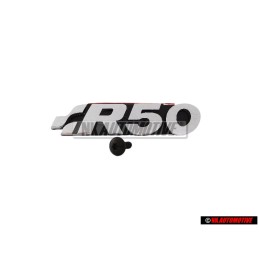 VW Originale R50 Fronte Logo Emblema Scritta Cromo - 7L9853679