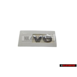 VW Originale V6 Posteriore Logo Emblema Scritta Cromo - 022853675