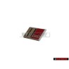 Audi Originale S6 Volante Placca Logo Emblema Simbolo Cromo Rosso - 4A0419685A