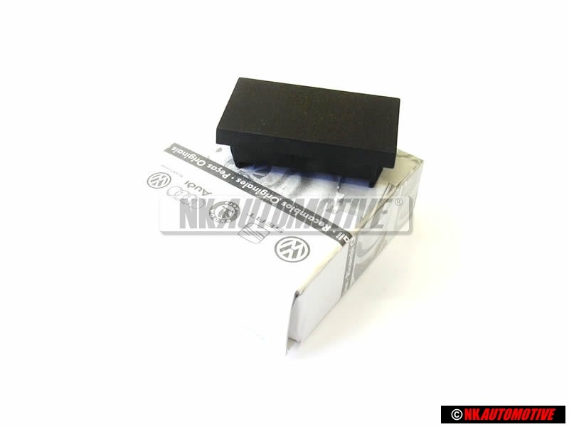 VW Originale Coperchio Cieco Nero Satinato - 321957087A 01C