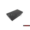 VW Originale Coperchio Cieco Nero Satinato - 321957087A 01C