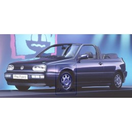 VW Originale Scritta Pellicola Verde/Blu - 1H9853432A 4KQ