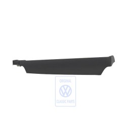 VW Originale Canalino Di Guida Nero Satinato - 1H9867776A B41