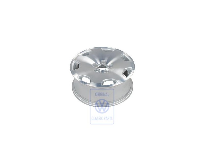 VW Originale Cerchio In Alluminio Cromo Brillante - 1J0601025AK1Z2