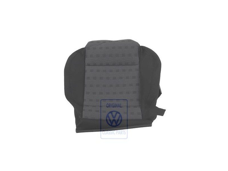 VW Originale Rivestimento Sedile (Tessuto) Nero - 1J0881405CAMPG