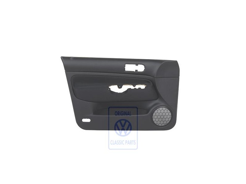 VW Originale Rivestimento Porta Tessuto Nero/Nero - 1J4867011CKRAQ