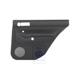 VW Originale Rivestimento Porta (Pelle) Nero/Nero - 1J9867212ALHWU