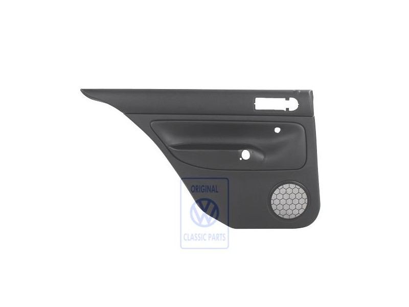 VW Originale Rivestimento Porta (Pelle) Nero/Nero - 1J5867211BGLKU