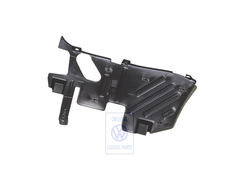 VW Originale Copertura Sotto Cruscotto Nero Satinato - 1J2863082A B41