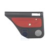 VW Originale Rivestimento Porta (Tessuto) Nero/Arancio Tropic - 1J9867211Q KNP