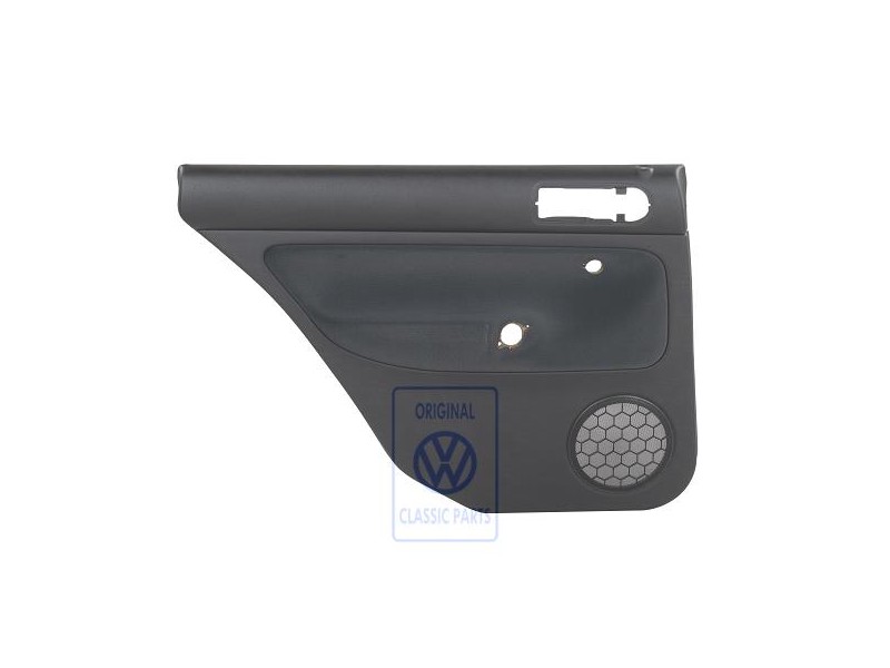 VW Originale Rivestimento Porta (Tessuto) Nero/Nero - 1J9867211S HWK