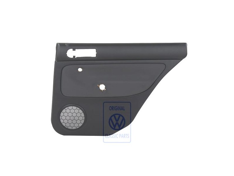 VW Originale Rivestimento Porta (Tessuto) Nero/Antracite - 1J9867212Q KNR