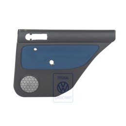 VW Originale Rivestimento Porta (Tessuto) Nero/Jazzblue - 1J9867212Q KNT