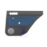 VW Originale Rivestimento Porta (Tessuto) Nero/Jazzblue - 1J9867212Q KNT