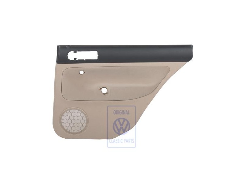 VW Originale Rivestimento Porta (Tessuto) Nero/Beige Chiaro - 1J9867212S HWM