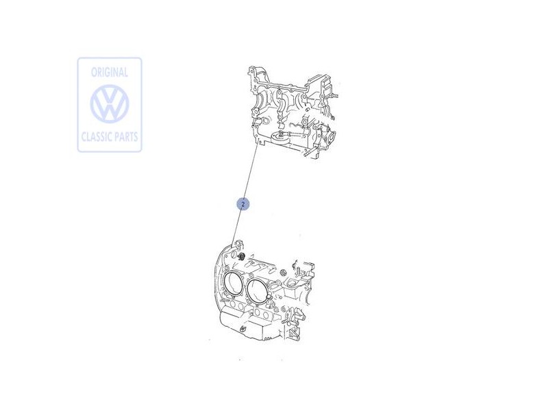 VW Originale Basamento - 022101025K