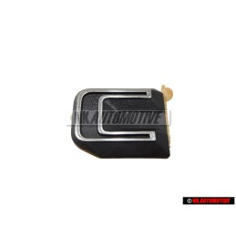 VW Originale C Posteriore Logo Emblema Scritta Argento Spazzolato - 321853741