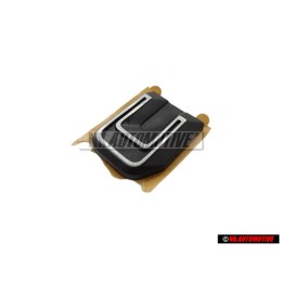 VW Originale C Posteriore Logo Emblema Scritta Argento Spazzolato - 321853741