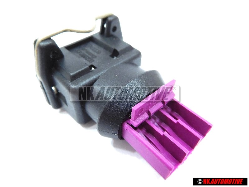 VW Originale Scatola Contatti Piatti - 443906233