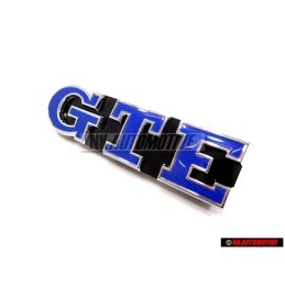 VW Originale GTE Fronte Logo Emblema Scritta Blu - 5G0853679S AFL
