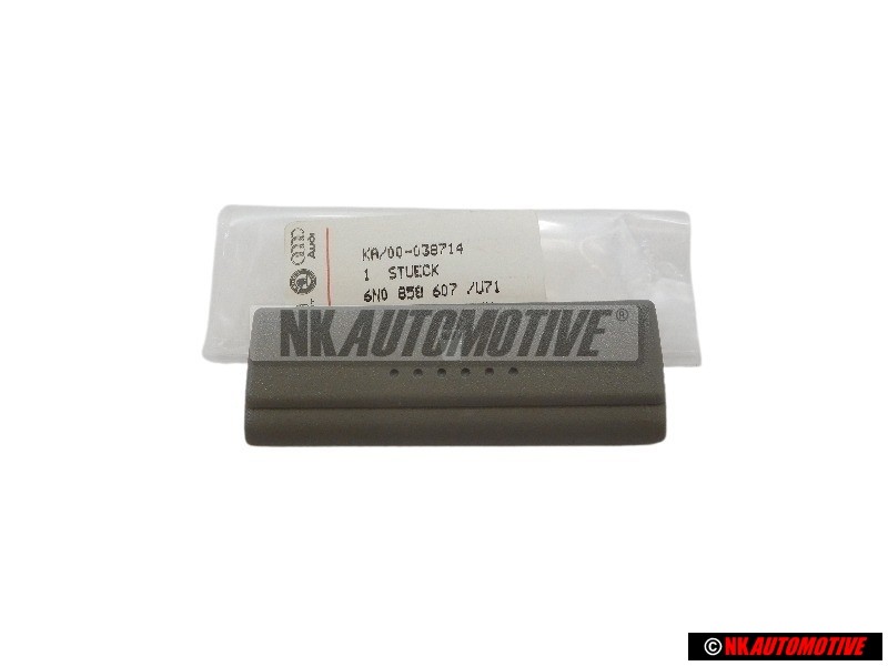 VW Originale Mascherina Grigio Flanella - 6N0858607 U71