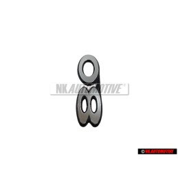 Audi Originale 80 Posteriore Logo Emblema Scritta Argento - 811853749
