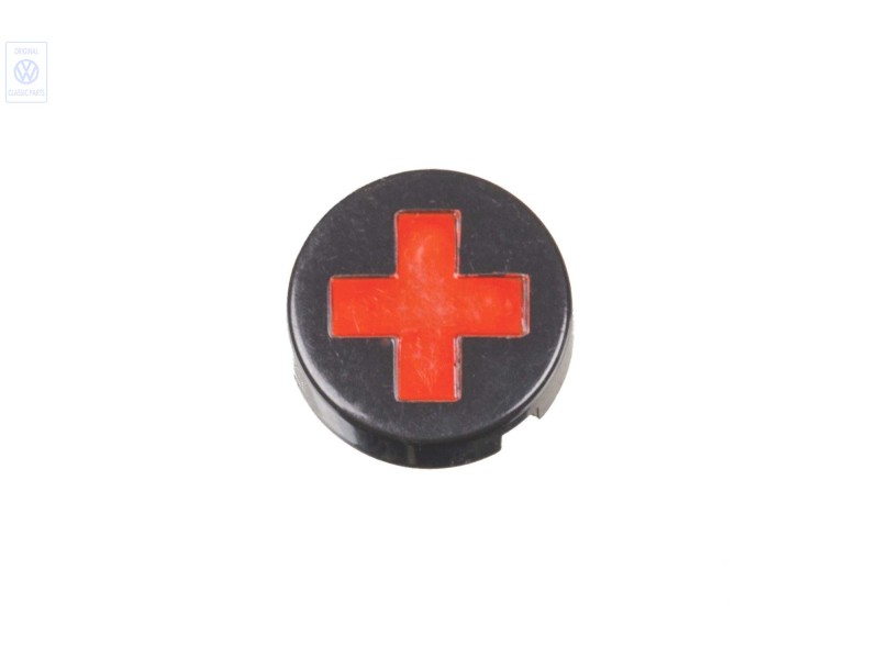 VW Originale Calotta Per Pomello Con Simbolo Croce Rossa - 271941543