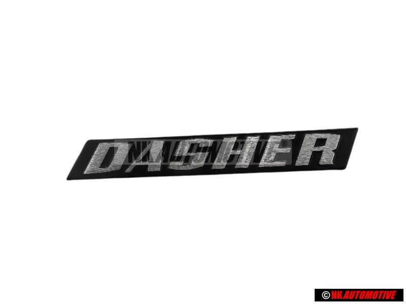 VW Originale DASHER Posteriore Logo Emblema Scritta - 321853687H
