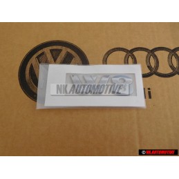 VW Originale W8 Posteriore Logo Emblema Scritta Cromo - 3B0853675P 739