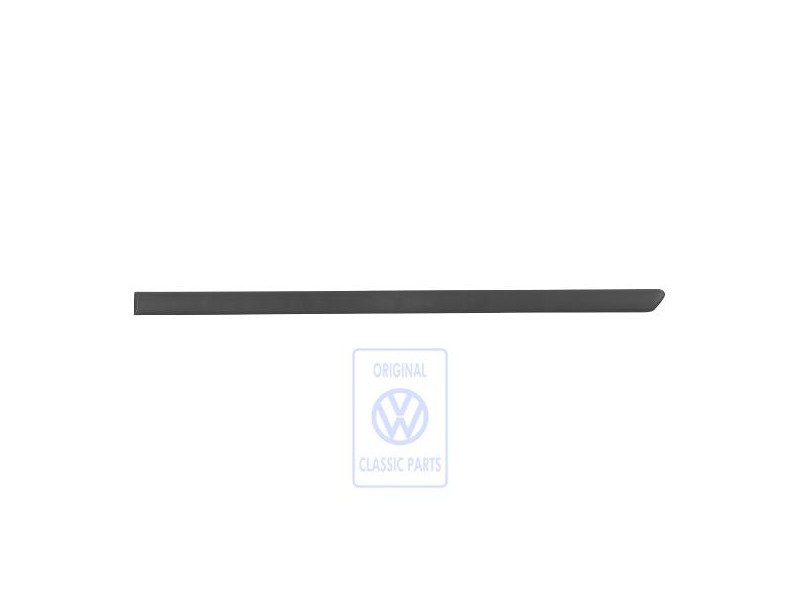 VW Originale Modanatura Per Porta Nero Satinato - 6N4853073 B41