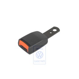 VW Originale Fibbia Cintura Nero Satinato - 701857877F 01C