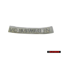 VW Originale Scritta Antracite - 2D3853687 2QZ