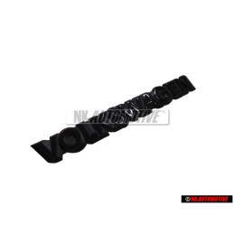 VW Originale VOLKSWAGEN Posteriore Logo Emblema Scritta Nero - 321853685C MY8