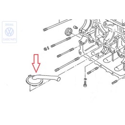 VW Originale Tubo Olio - 025101149B