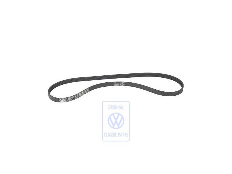 VW Originale Cinghia Trapezoidale A Nerv. 