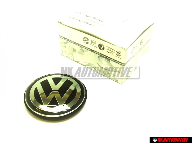 VW Originale Simbolo Vw Nero/Gunbowder - 1H6853630D DLW