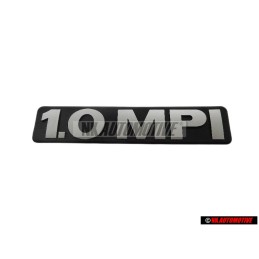 VW Originale 1.0 MPI Coperchio Motore Logo Emblema Scritta Cromo - 030103929A