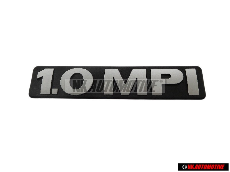 VW Originale 1.0 MPI Coperchio Motore Logo Emblema Scritta Cromo - 030103929A