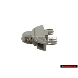 VW Originale Supporto Per Aletta Parasole Grigio Perla - 6R0857561 Y20