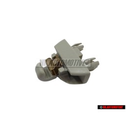 VW Originale Supporto Per Aletta Parasole Grigio Perla - 6R0857561 Y20